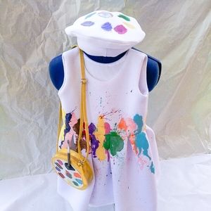 Artsy art dress set pageant casual wear 5/6